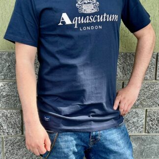 Aquascutum - Beach Big Logo T-Shirt