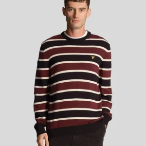 Lyle & Scott - Striped Cotton Jumper