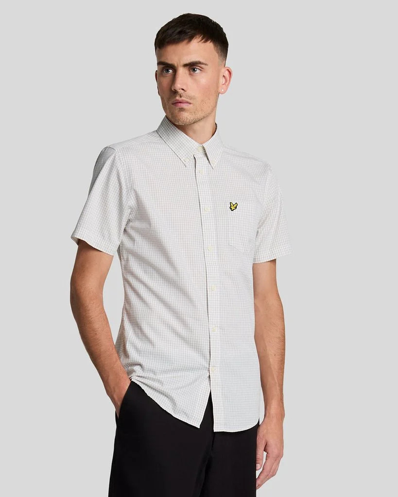Lyle & Scott - Slim Fit Gingham Shirt S/S