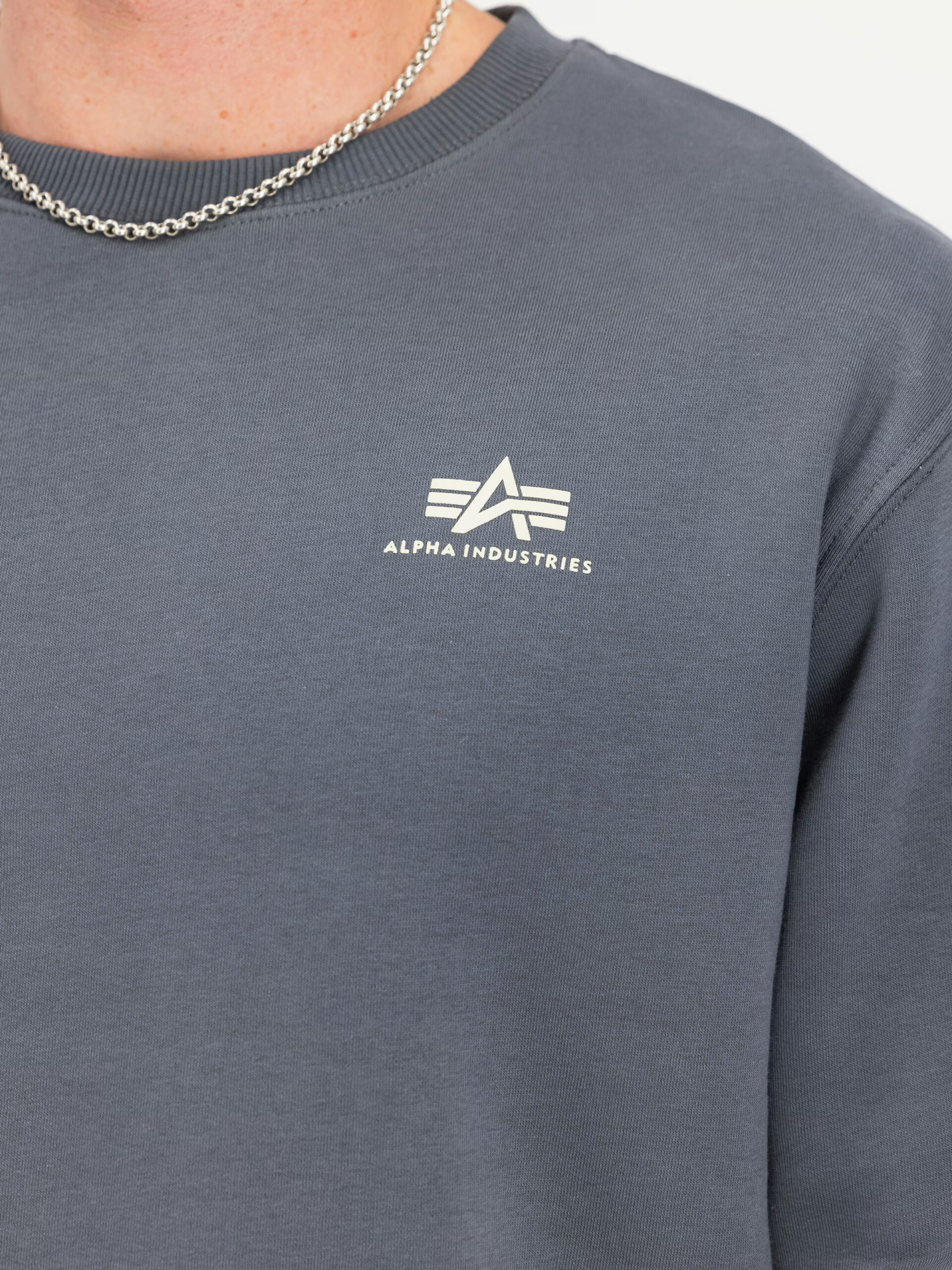 Alpha Industries - Basic Sweatshirt Small Logo - immagine 5