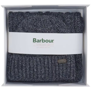 Barbour - Jesmond Beanie & Scarf Gift Set