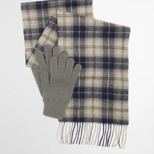 Barbour - Tartan Scarf & Glove Gift Set