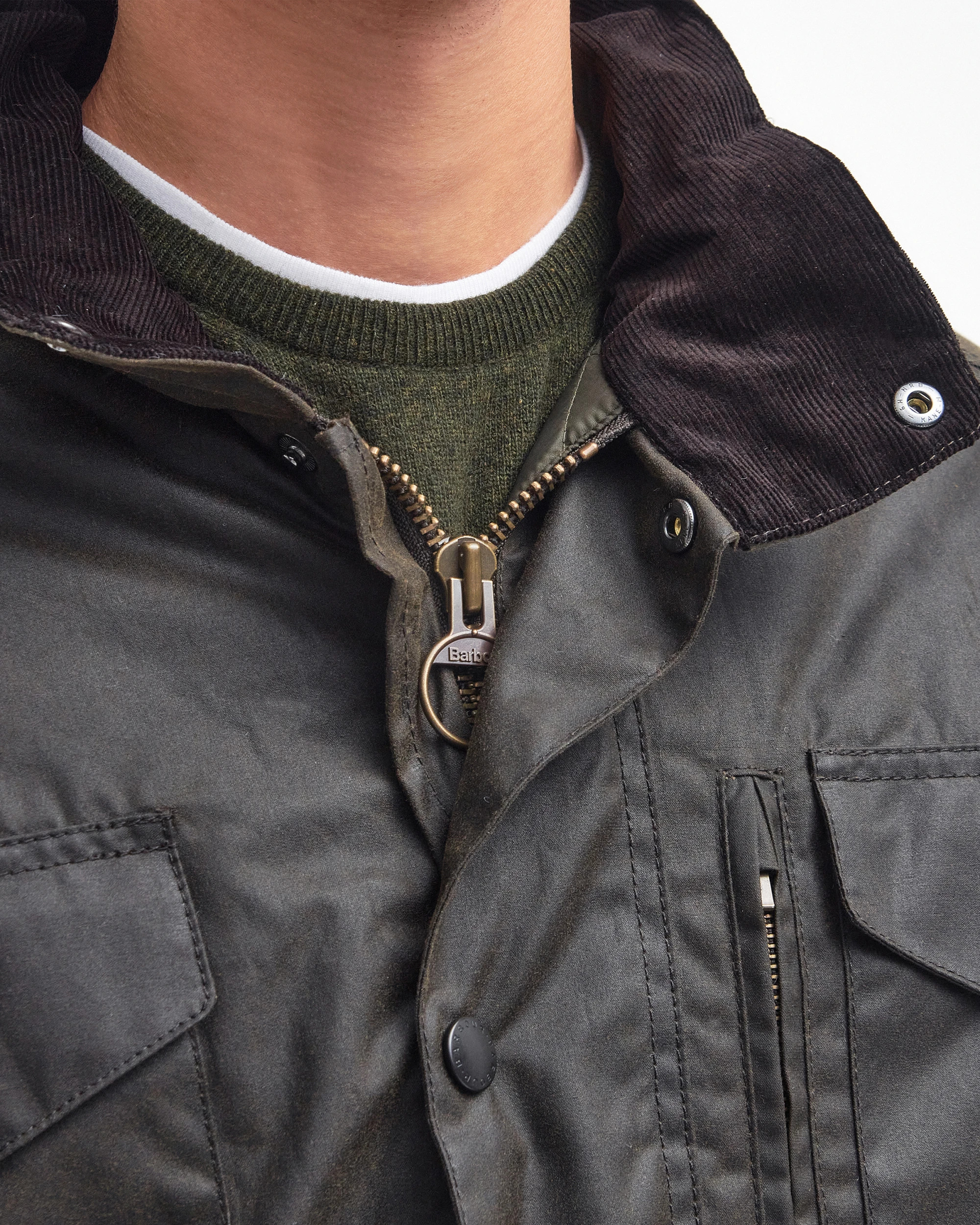 Barbour - Sapper Wax Jacket - immagine 4