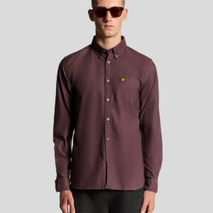 Lyle & Scott - Plain Oxford Shirt L/S