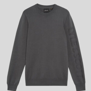 Lyle & Scott - Mesh Logo Crew Neck Jumper