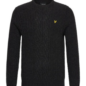 Lyle & Scott - Ribbed Cable Knit Jumper