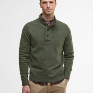 Barbour – Essential Patch Half Zip Knitwear