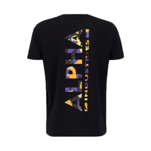 Alpha Industries – Backprint Camo Print T-Shirt