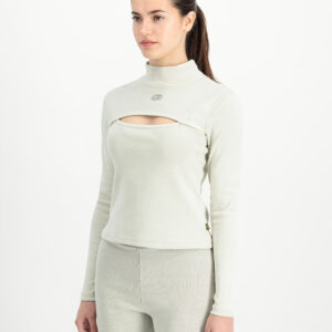 Alpha Industries - World Cut Out Longsleeve Women