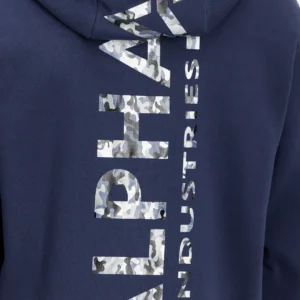 Alpha Industries - Back Print Hoodie Mirror Camo