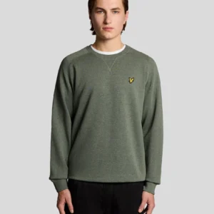 Lyle & Scott - Cotton Marl Raglan Sweatshirt