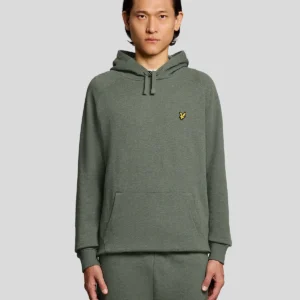 Lyle & Scott - Cotton Marl Raglan Hoodie