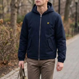 Lyle & Scott – Padded Hooded Zip Through Jacket