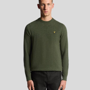 Lyle & Scott - Lambswool Blend Crew Neck Jumper