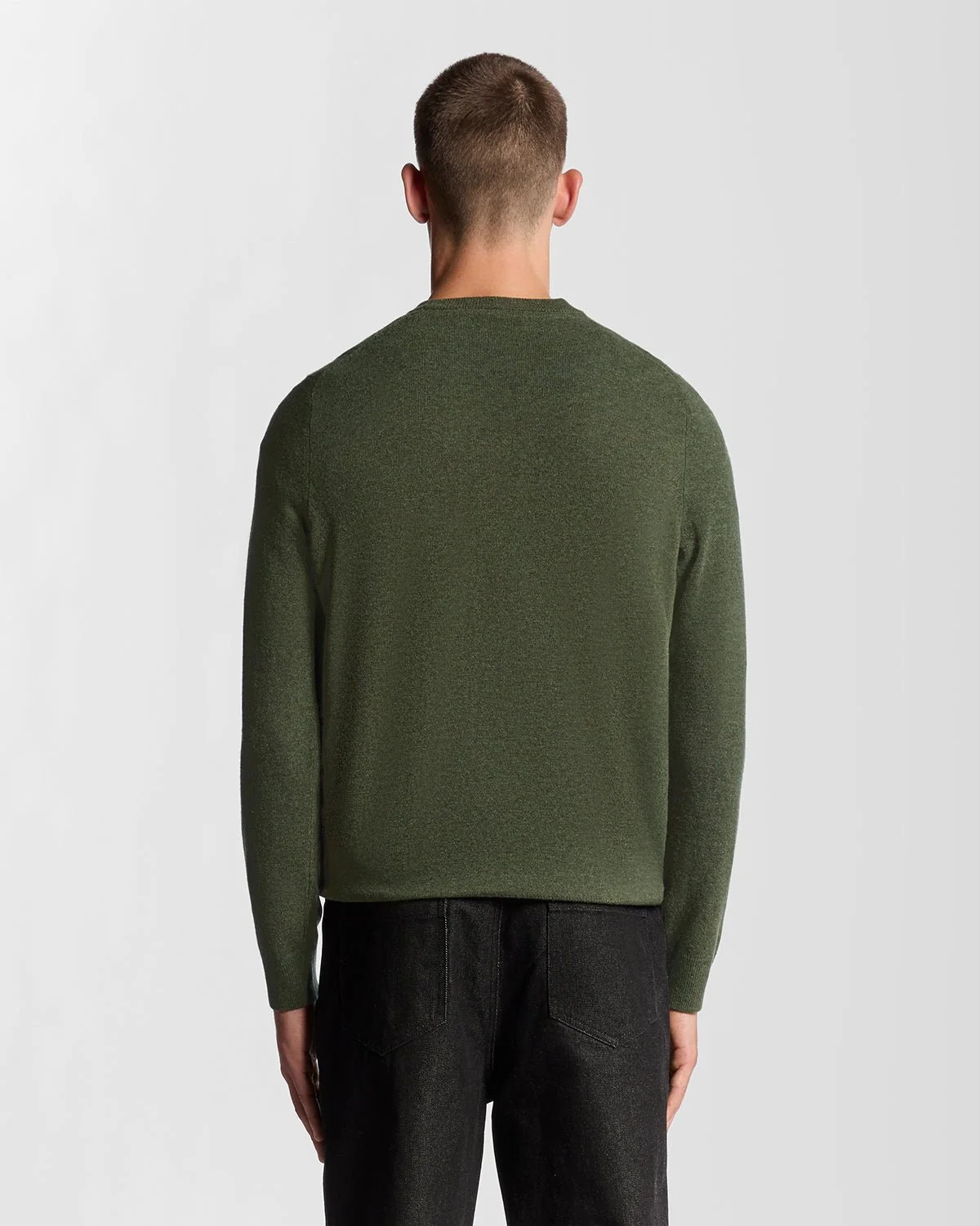 Lyle & Scott - Lambswool Blend Crew Neck Jumper - immagine 3