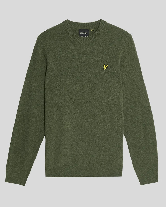 Lyle & Scott - Lambswool Blend Crew Neck Jumper - immagine 5