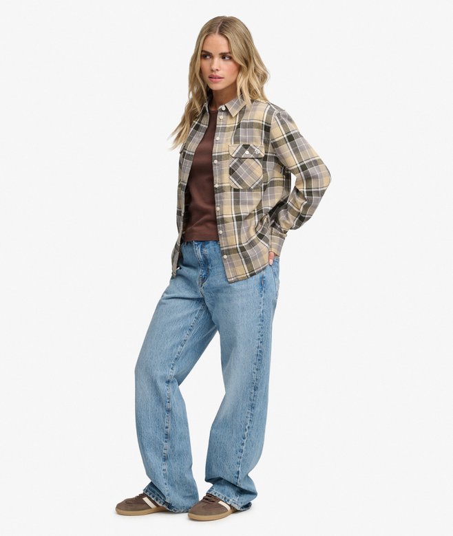 Superdry - Lumberjack Check Flannel Shirt - immagine 5