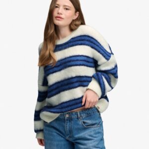 Superdry - Slouchy Brushed Stripe Knitwear