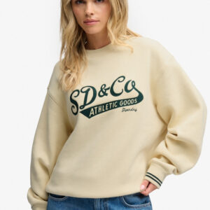 Superdry - Varsity Script Loose Crew
