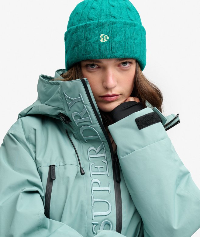 Superdry – Premium Cable Knit Beanie